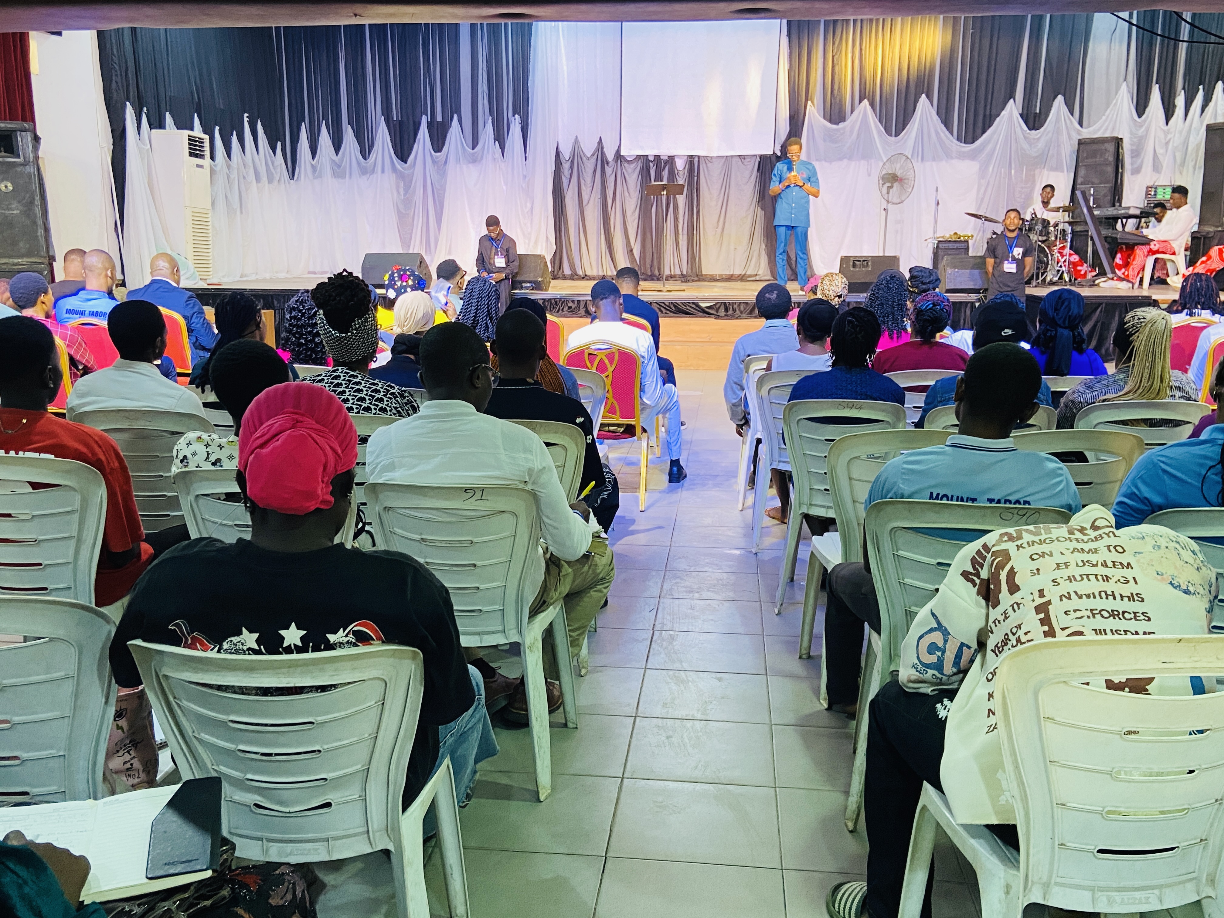 Selfless City disciples gathered for teaching